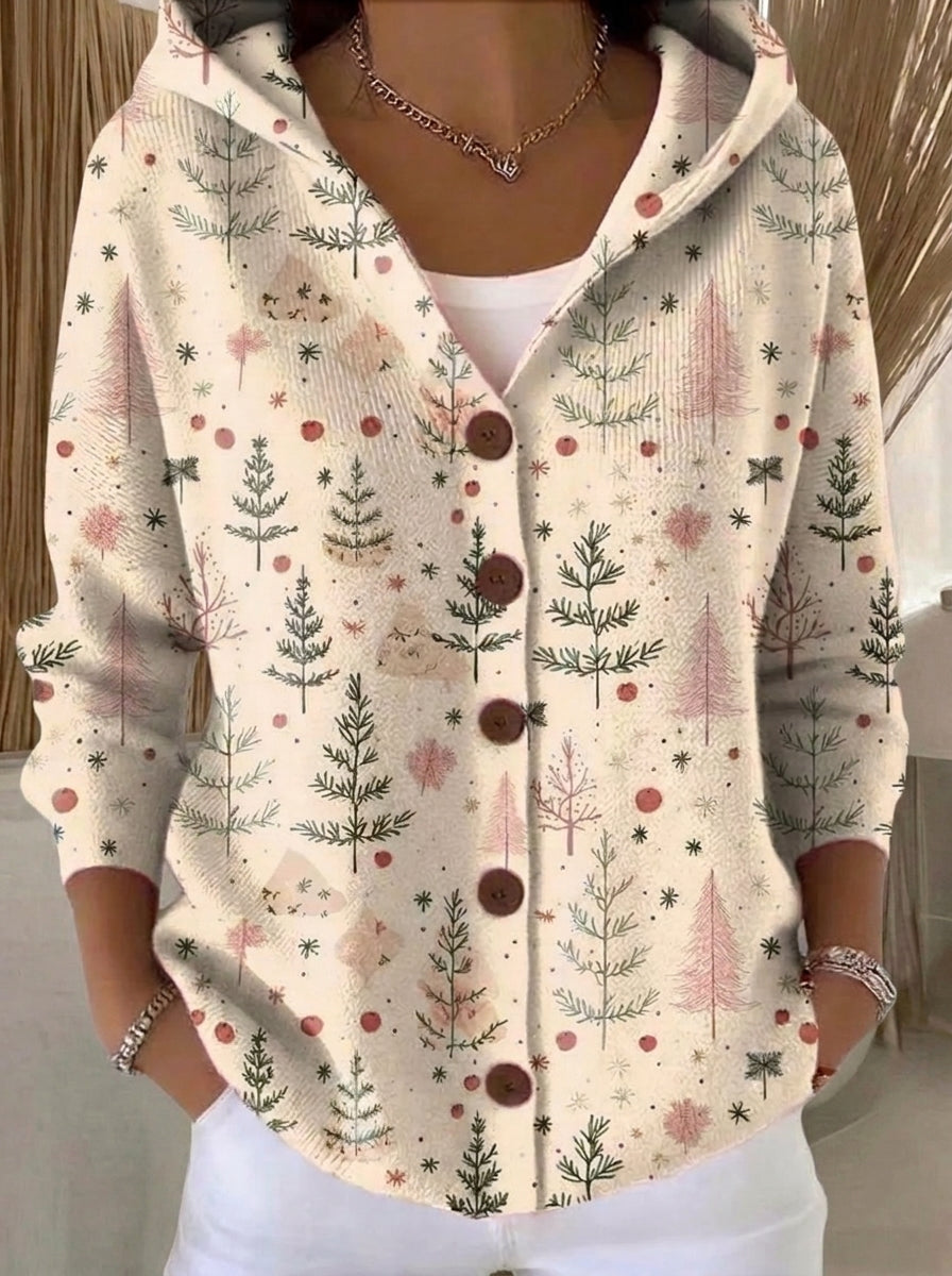 Mercedes - Chaqueta de Punto con Capucha
