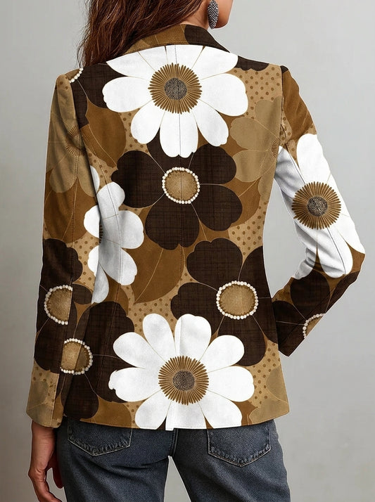 Manuela - Blazer con Estampado Barroco