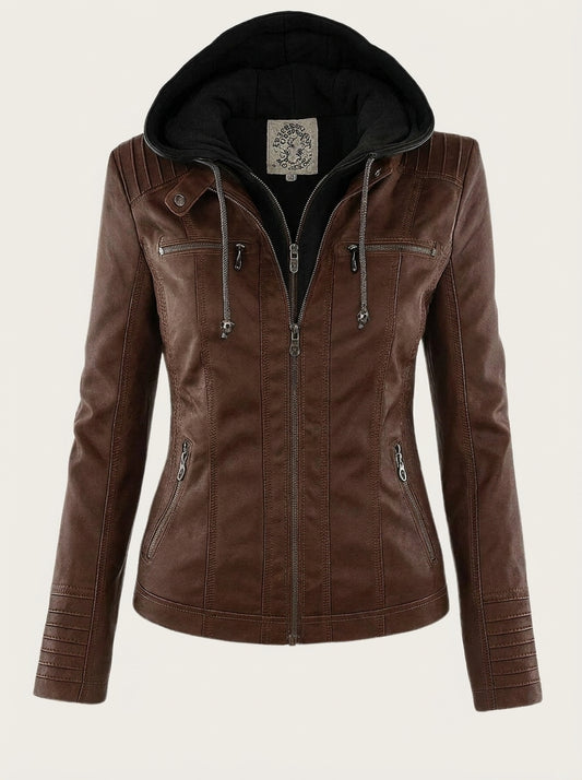 Sara - Chaqueta de Piel Resistente y Elegante