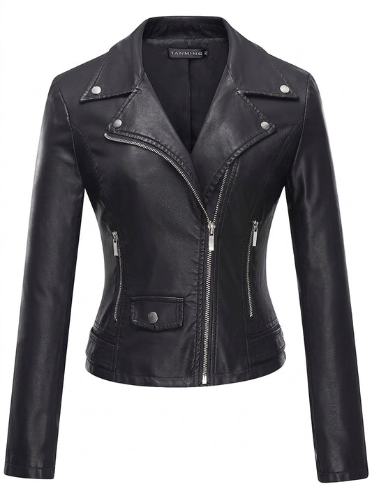 Marta - Chaqueta de Piel Resistente y Elegante