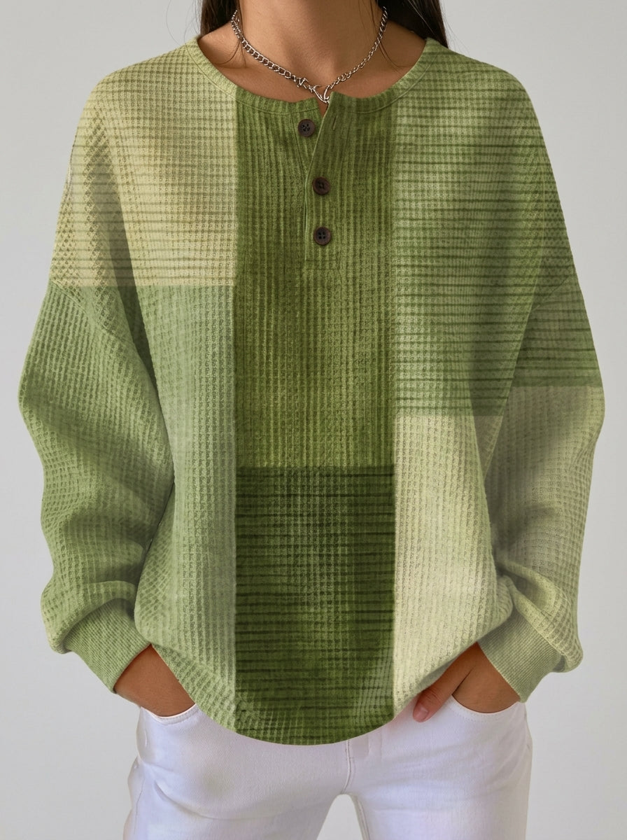 Lucía - Sudadera tipo Henley