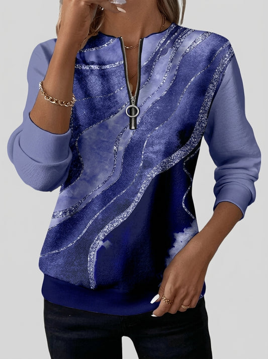 Asunción - Sudadera con Estampado Vintage
