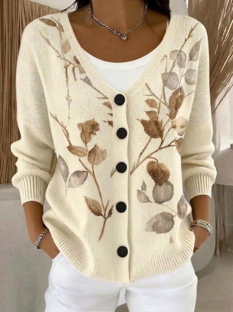 Patricia - Chaqueta de Punto con Botones