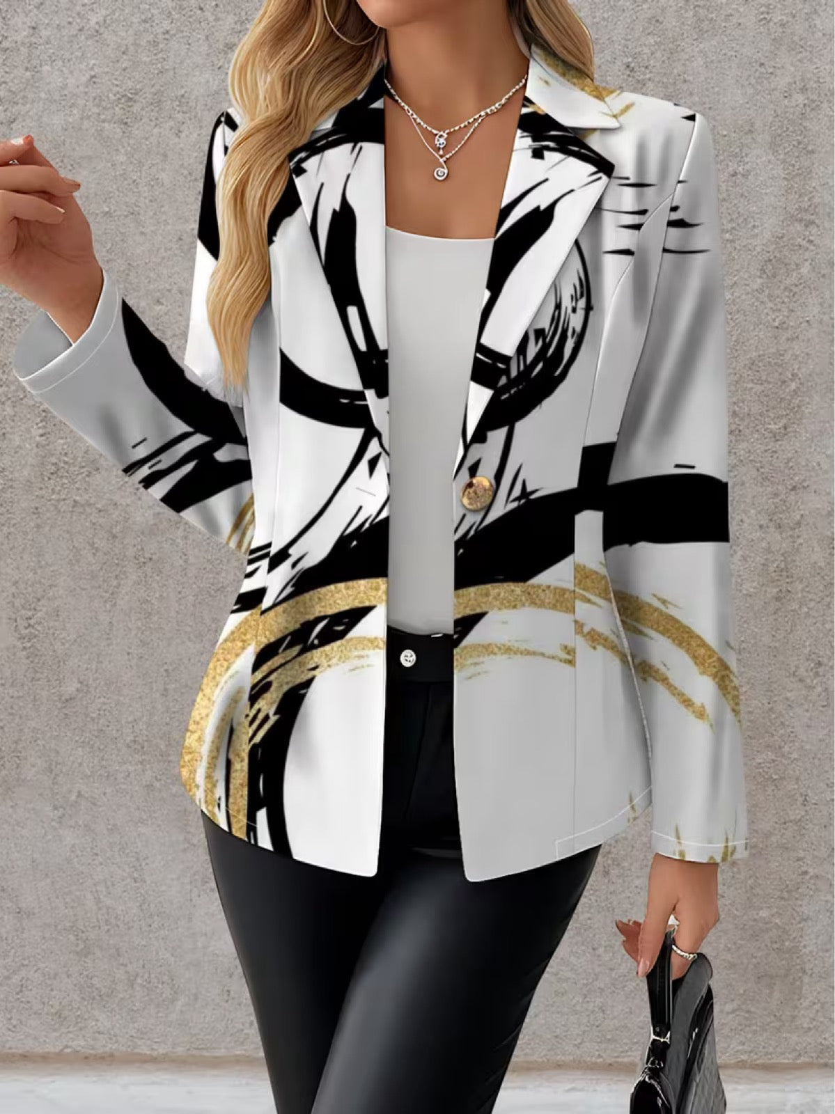 Ana - Blazer Abstracto