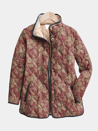 Charo - Chaqueta Acolchada con Diseño Artístico