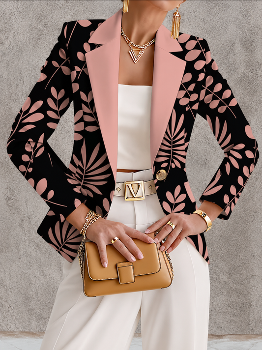 Antonia - Blazer de Hojas