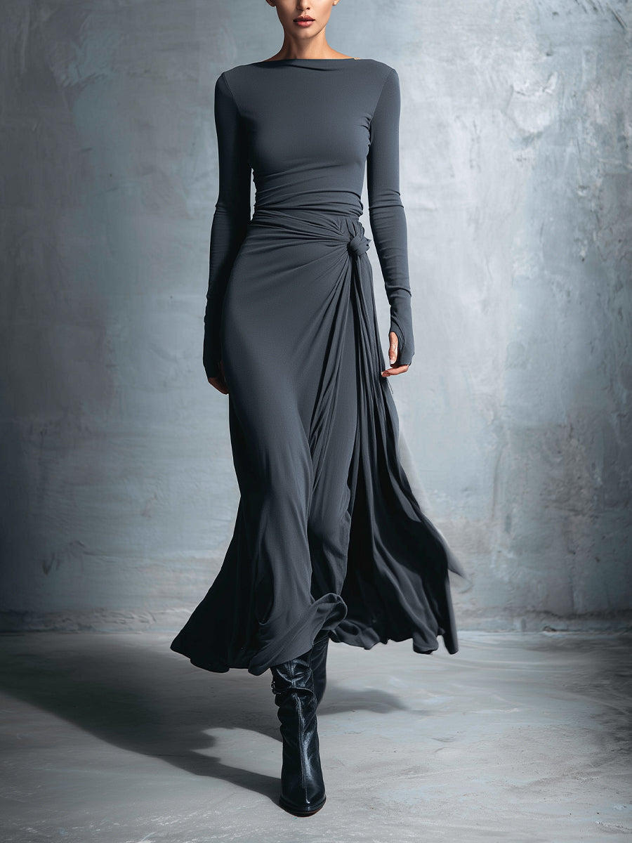Macarena - Vestido Maxi Elegante y Fluido