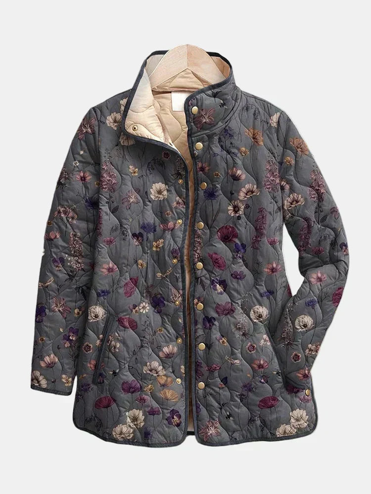 Pepa - Chaqueta Acolchada con Diseño Floral