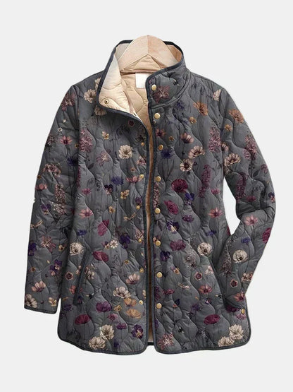 Pepa - Chaqueta Acolchada con Diseño Floral