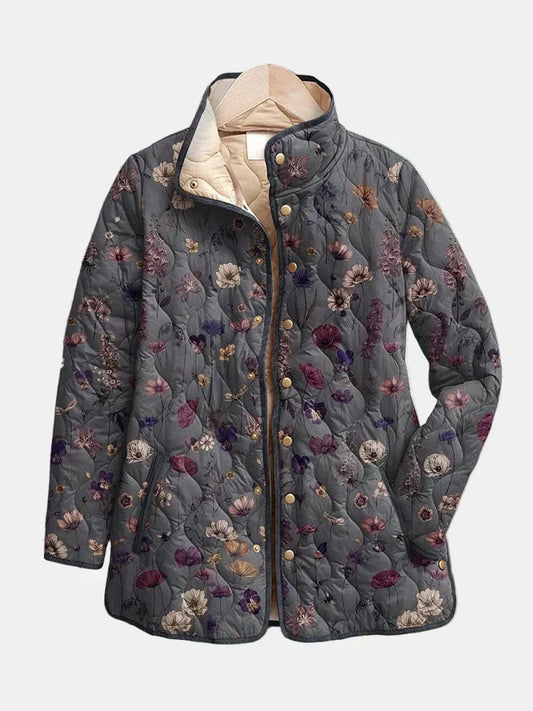 Pepa - Chaqueta Acolchada con Diseño Floral