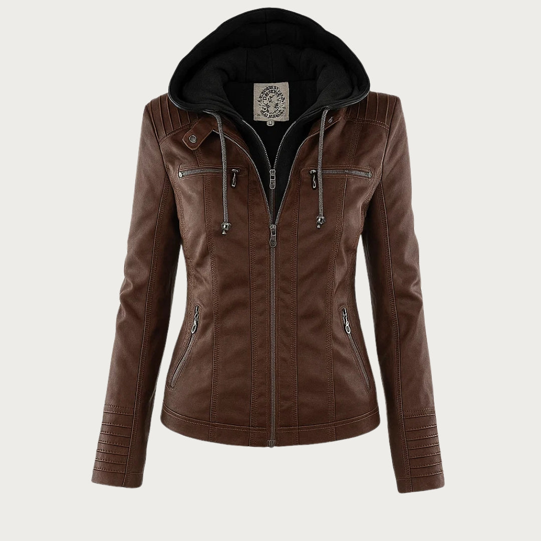 Asunción - Chaqueta de Piel Resistente y Elegante
