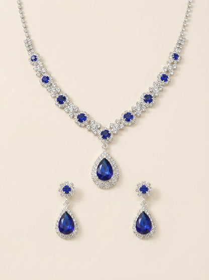 Véra - Elegante Set de Joyas de Cristal