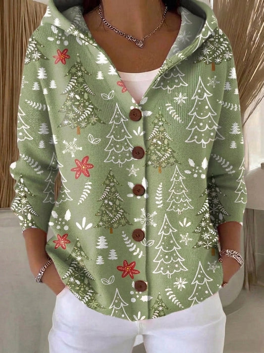 Clara - Chaqueta de Punto con Capucha