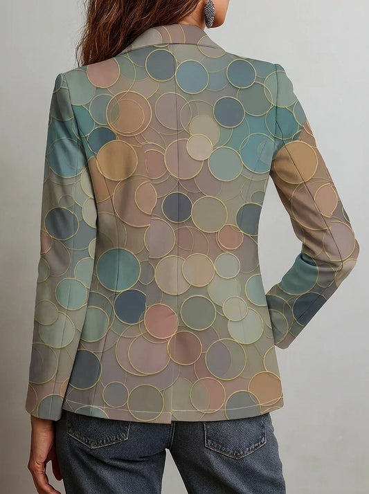 Cristina - Blazer con Estampado Mosaico