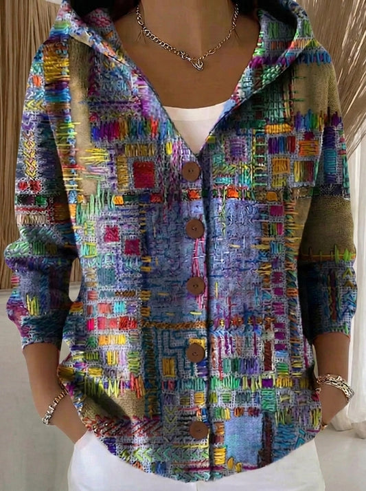 Marina - Chaqueta de Punto con Capucha
