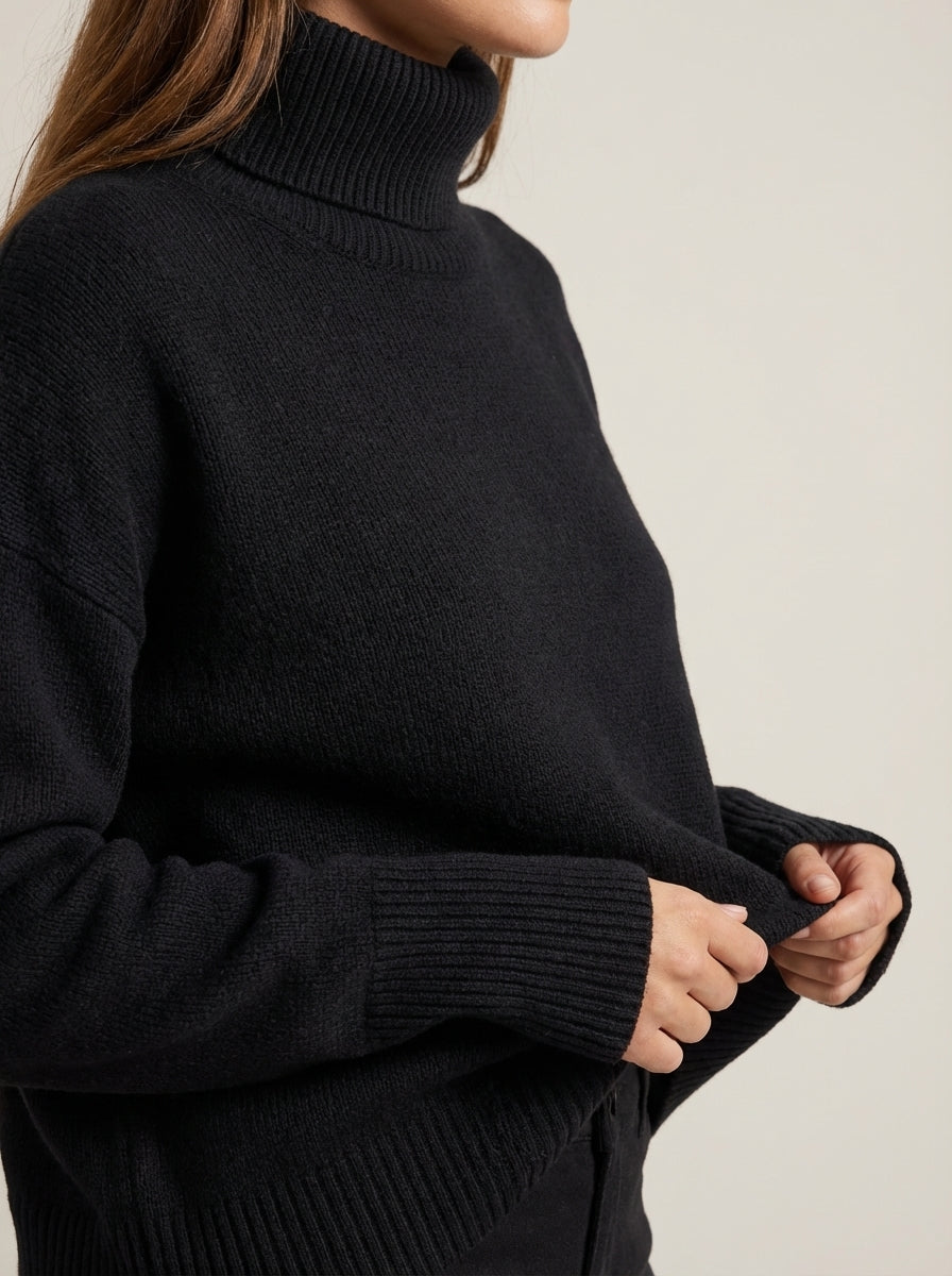 Agata - Jersey de Cuello Alto