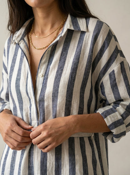 Pepa - Vestido Camisero Largo
