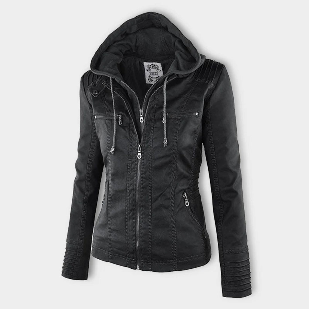 Asunción - Chaqueta de Piel Resistente y Elegante