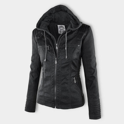 Asunción - Chaqueta de Piel Resistente y Elegante