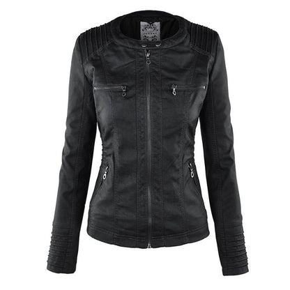 Asunción - Chaqueta de Piel Resistente y Elegante