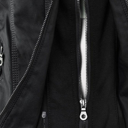 Asunción - Chaqueta de Piel Resistente y Elegante