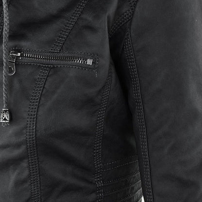 Asunción - Chaqueta de Piel Resistente y Elegante