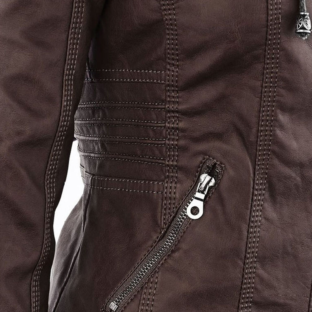 Asunción - Chaqueta de Piel Resistente y Elegante