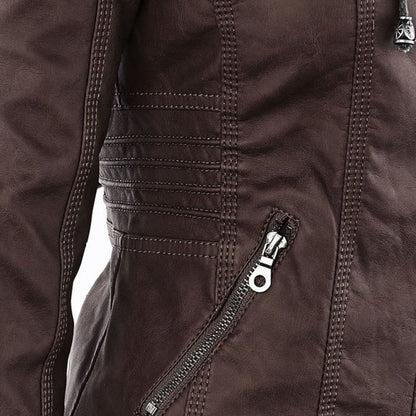 Asunción - Chaqueta de Piel Resistente y Elegante