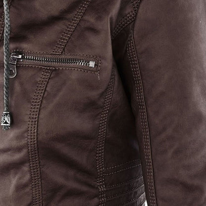 Asunción - Chaqueta de Piel Resistente y Elegante