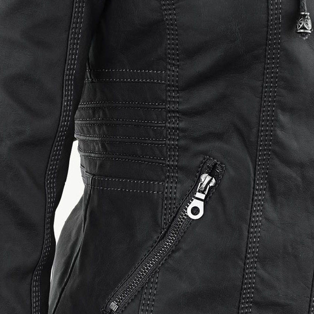 Asunción - Chaqueta de Piel Resistente y Elegante