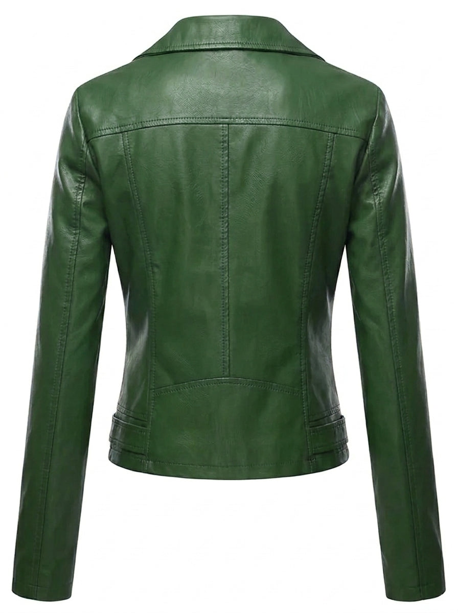 Ana - Chaqueta de Piel Resistente y Elegante