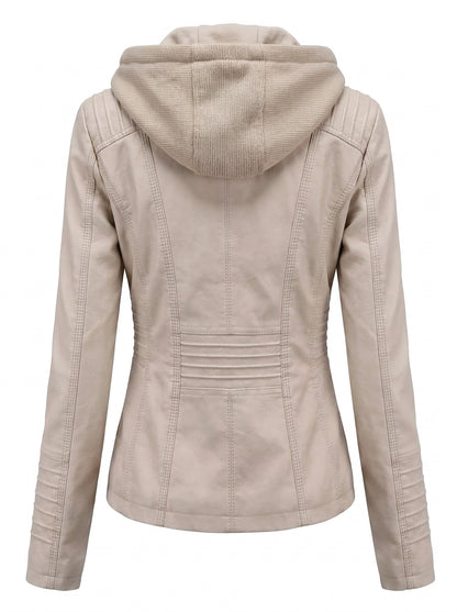Cristina - Chaqueta de Piel Resistente y Elegante