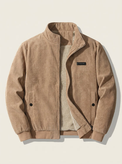 Renzo - Chaqueta de Pana con Forro de Felpa