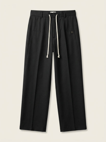 Marco - Pantalón Elegante con Cordón Ajustable