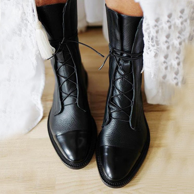 Marta - Botines de Tacón Alto de Alta Calidad