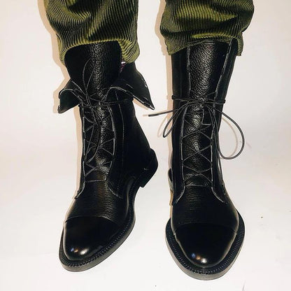 Marta - Botines de Tacón Alto de Alta Calidad