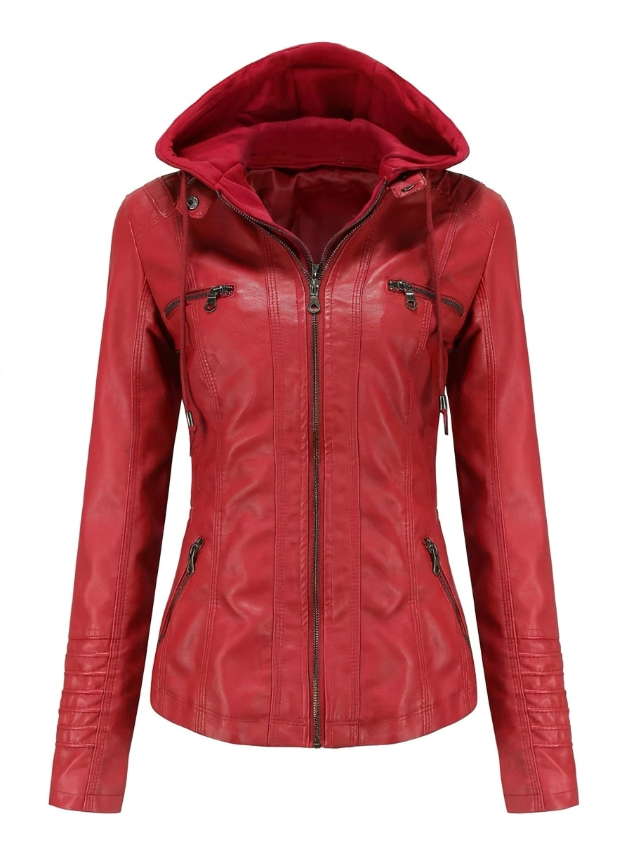 Esther - Chaqueta de Piel Resistente y Elegante