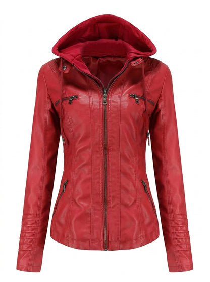 Esther - Chaqueta de Piel Resistente y Elegante
