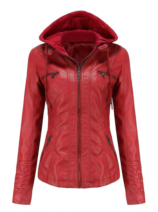 Esther - Chaqueta de Piel Resistente y Elegante