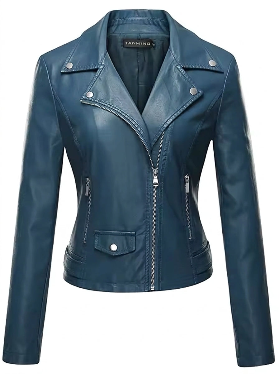 Nuria - Chaqueta de Piel Resistente y Elegante