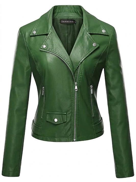 Ana - Chaqueta de Piel Resistente y Elegante
