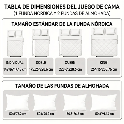 Juego de Cama Acolchado de 3 Piezas - Rayo de Sol