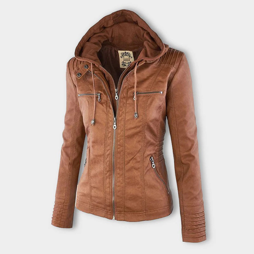 Asunción - Chaqueta de Piel Resistente y Elegante