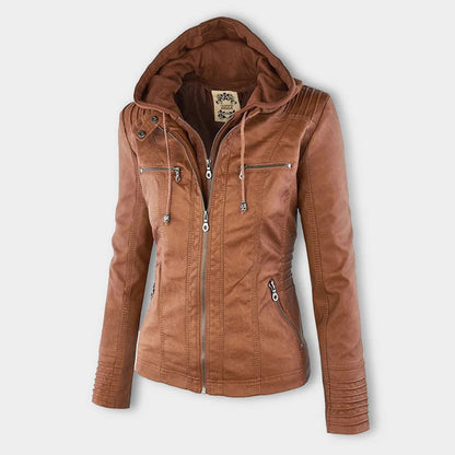 Asunción - Chaqueta de Piel Resistente y Elegante