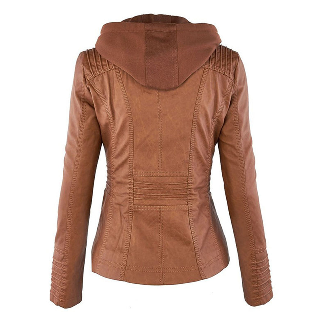 Asunción - Chaqueta de Piel Resistente y Elegante