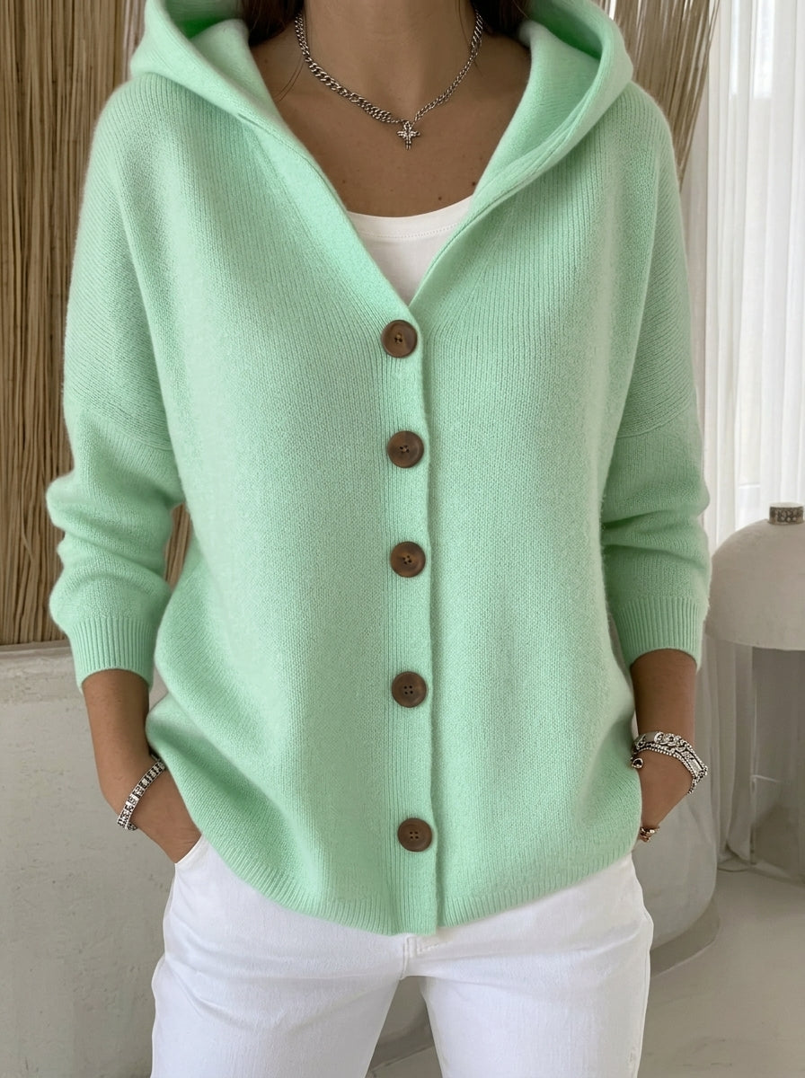 Rocío - Chaqueta de Punto con Capucha