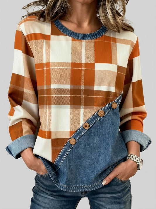 Rocío - Jersey de Patchwork