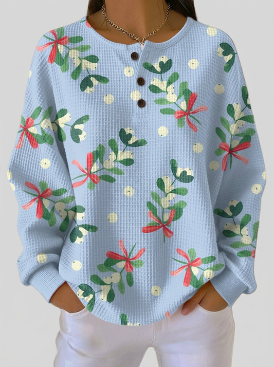 Antonia - Sudadera con Motivos Navideños