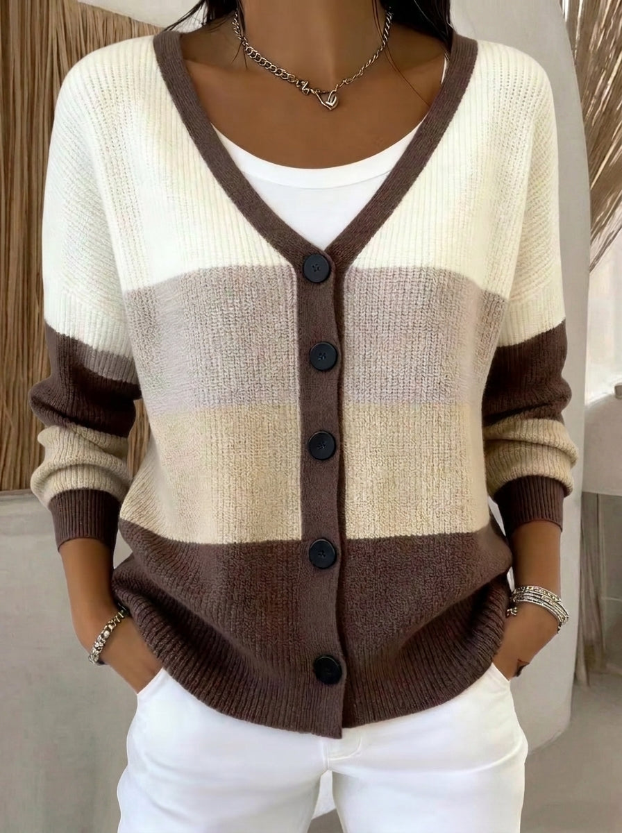 Felisa - Chaqueta de Punto con Botones