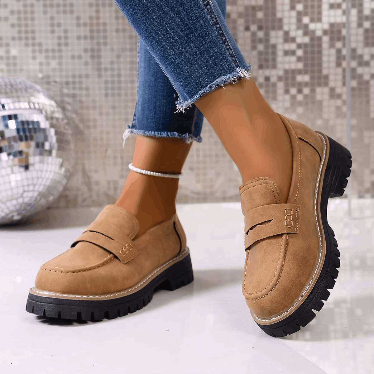 Elsa - Mocasines con Plataforma